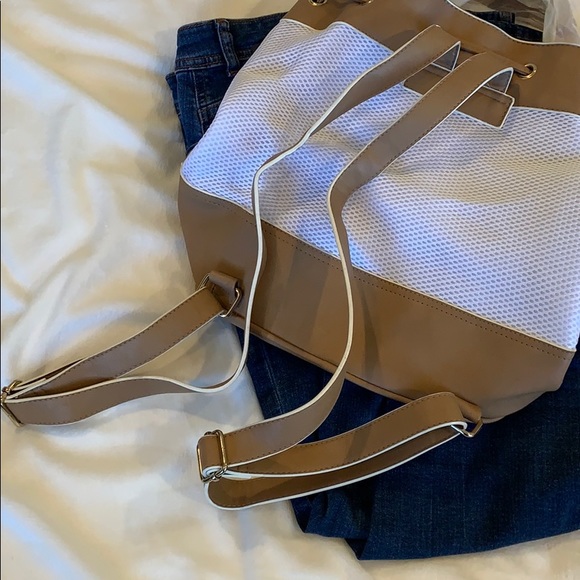 SALE!! Urbanica faux leather backpack/top handle - Picture 5 of 5